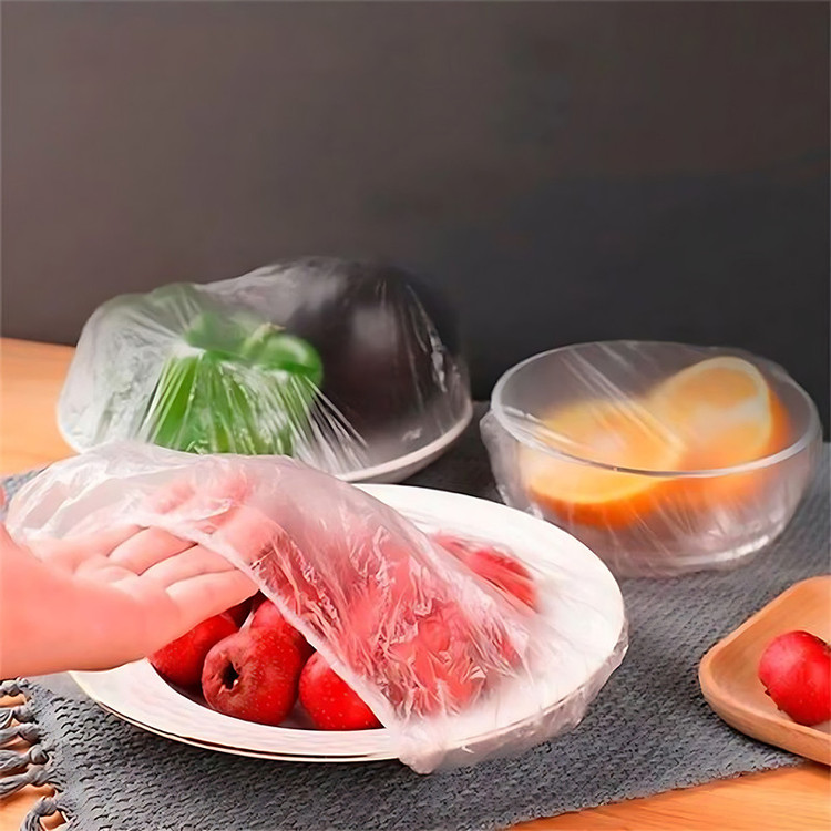 درپوش ظرف یکبار مصرف مدل محافظ غذا طرح کش دار مجموعه 100 عددی